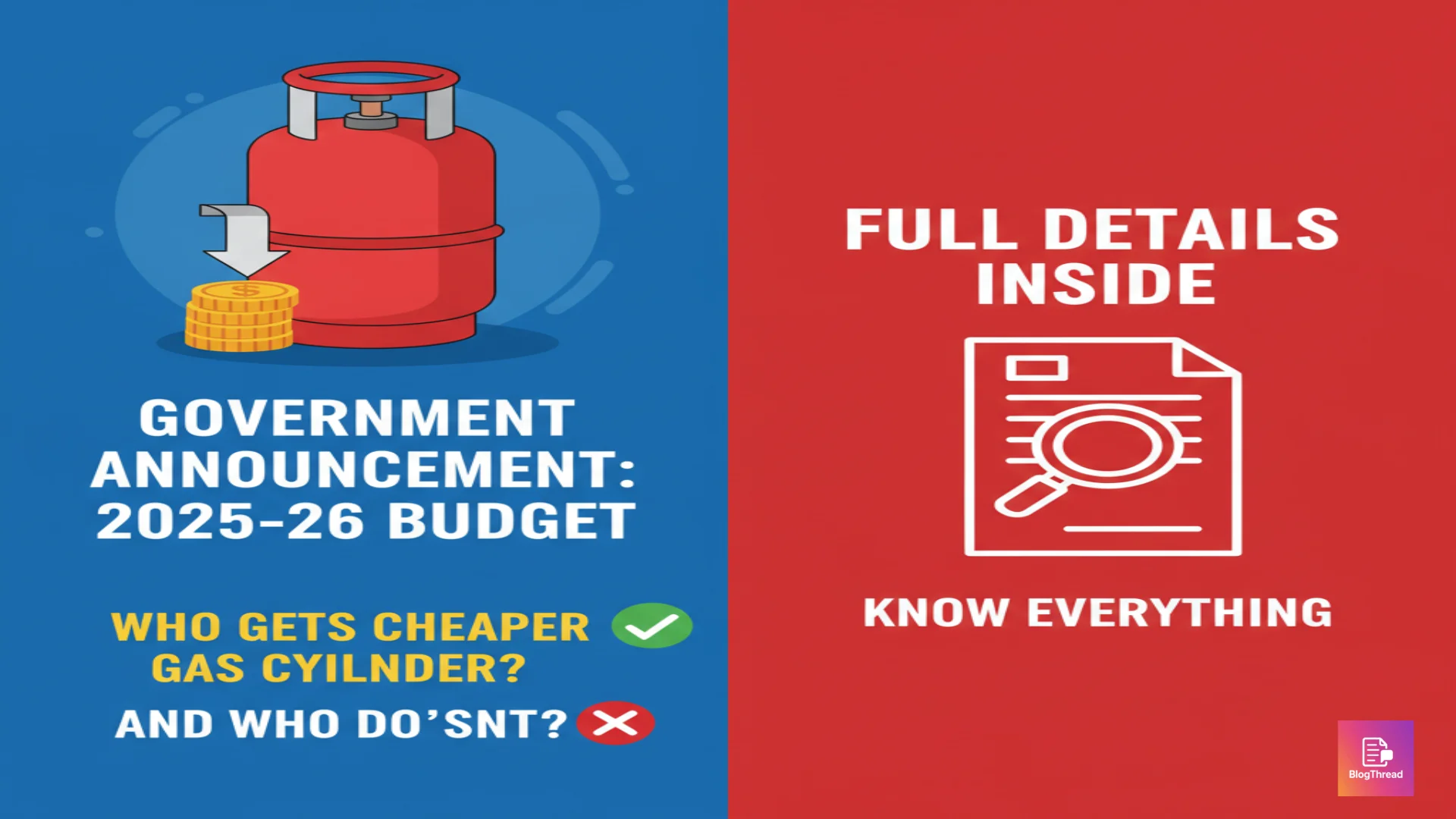सरकारी घोषणा: 2025-26 बजट में किसको सस्ता मिलेगा गैस सिलेंडर और किनको नहीं — पूरी डिटेल