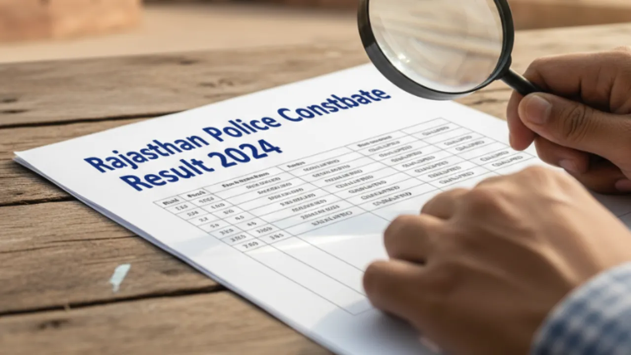 Rajasthan Police Constable Result घोषित: डायरेक्ट लिंक, कटऑफ और मेरिट लिस्ट ऐसे चेक करें